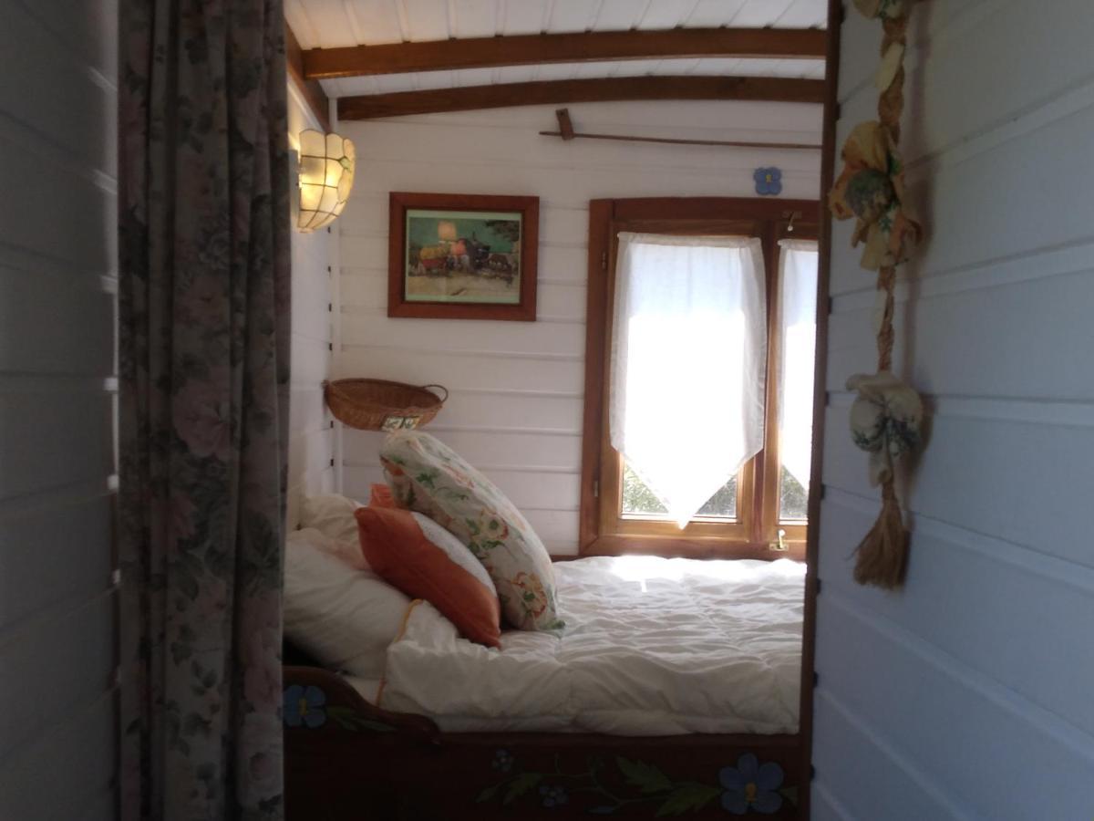 Roulotte Fleur Des Champs Villa Sigalens Dış mekan fotoğraf